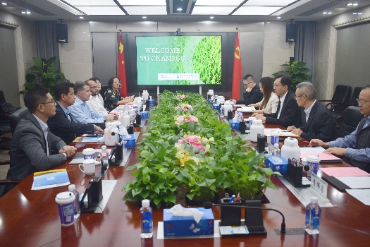 英美資源集團首席技術(shù)官、作物營養(yǎng)全球總裁到訪中農(nóng)集團，共商新型肥料戰(zhàn)略合作